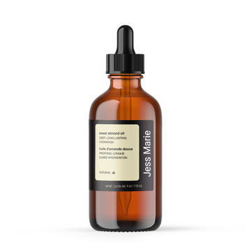 JM Naturals - Sweet Almond Oil Face & Body Moisturizer 4oz