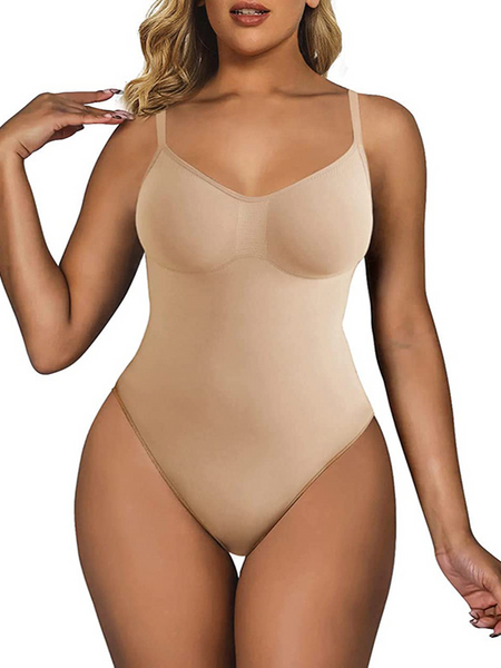 Seamless Shapewear Bodysuit with Tummy Control